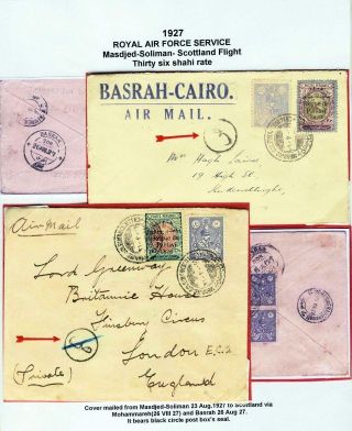 IRAN: LUFTPOSTMARKEN UND UMSCHLÄGE – Blatt 26