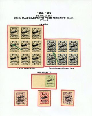 IRAN AIRMAIL STAMPS AND COVERS – sheet 37