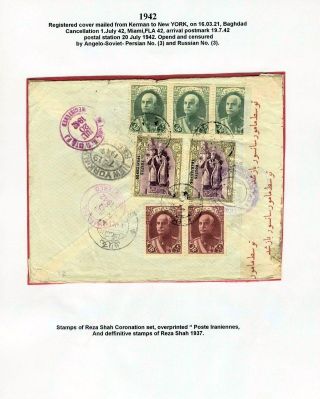 IRAN AIRMAIL STAMPS AND COVERS – sheet 79