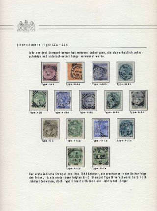 BRITISH INDIA - EMPIRE ERA OF QUEEN VICTORIA - COMMON ISSUES 1882-1901 – sheet 18