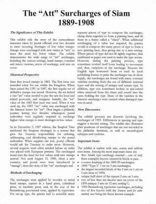 SIAM: PŘETISKY "ATT" 1889-1908 – list 1