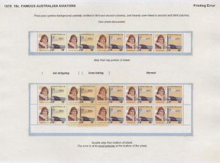 AUSTRALIA POST - 21 YEARS OF TRIAL & ERROR – sheet 30
