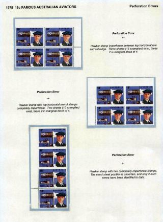 AUSTRALIA POST - 21 YEARS OF TRIAL & ERROR – sheet 31