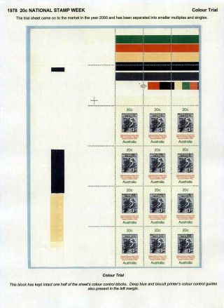 AUSTRALIA POST - 21 YEARS OF TRIAL & ERROR – sheet 38