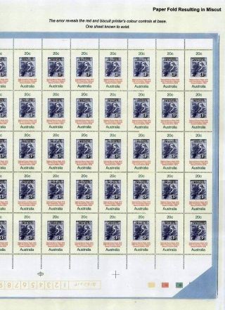 AUSTRALIA POST - 21 YEARS OF TRIAL & ERROR – sheet 40