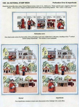 AUSTRALIA POST - 21 YEARS OF TRIAL & ERROR – sheet 55