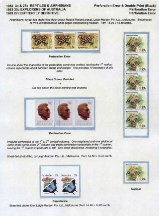 AUSTRALIA POST - 21 YEARS OF TRIAL & ERROR – sheet 64