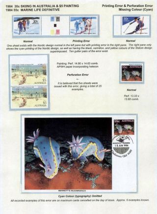 AUSTRALIA POST - 21 YEARS OF TRIAL & ERROR – sheet 66