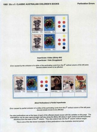 AUSTRALIA POST - 21 YEARS OF TRIAL & ERROR – sheet 72