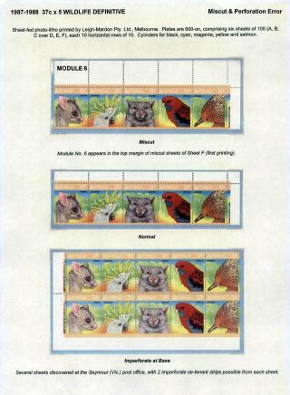 AUSTRALIA POST - 21 YEARS OF TRIAL & ERROR – sheet 78