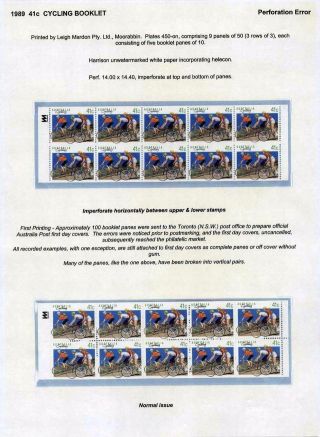 AUSTRALIA POST - 21 YEARS OF TRIAL & ERROR – sheet 83