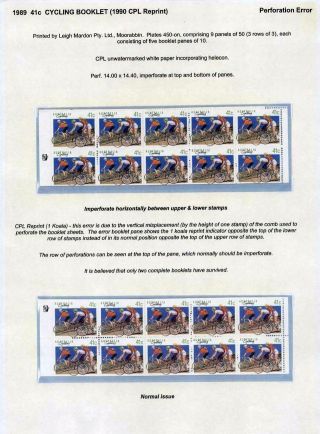 AUSTRALIA POST - 21 YEARS OF TRIAL & ERROR – sheet 85