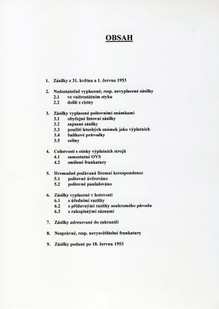 CZECHOSLOVAK MONETARY REFORM 1953 – sheet 2