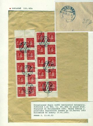 ČESKOSLOVENSKÁ MĚNOVÁ REFORMA 1953 – list 21