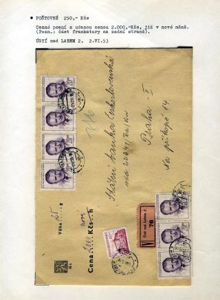 ČESKOSLOVENSKÁ MĚNOVÁ REFORMA 1953 – list 67