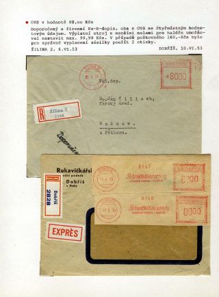 CZECHOSLOVAK MONETARY REFORM 1953 – sheet 84