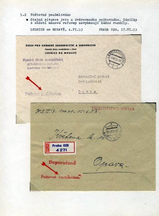 CZECHOSLOVAK MONETARY REFORM 1953 – sheet 89