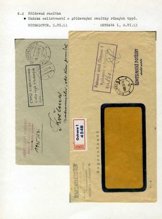 CZECHOSLOVAK MONETARY REFORM 1953 – sheet 95