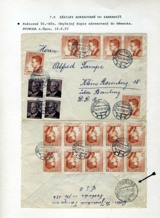 ČESKOSLOVENSKÁ MĚNOVÁ REFORMA 1953 – list 101