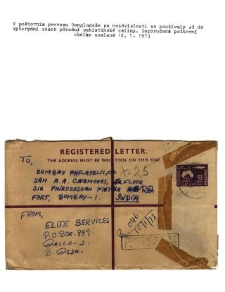 CELINY BANGLADÉŠE 1971-1983 – list 3