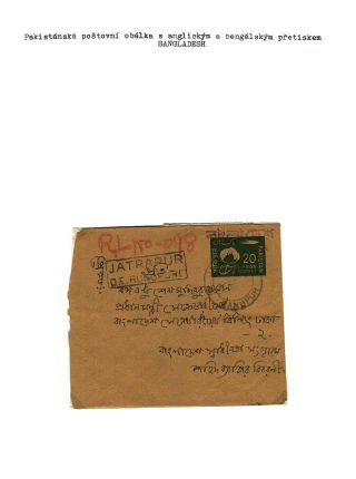 CELINY BANGLADÉŠE 1971-1983 – list 9