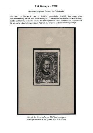 CZECHOSLOVAKIA 1920-1923, TYPOGRAPHY STAMPS ISSUES – sheet 2