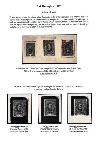ČESKOSLOVENSKO 1920-1923, KNIHTISKOVÁ VYDÁNÍ – list 17