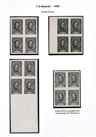 ČESKOSLOVENSKO 1920-1923, KNIHTISKOVÁ VYDÁNÍ – list 20