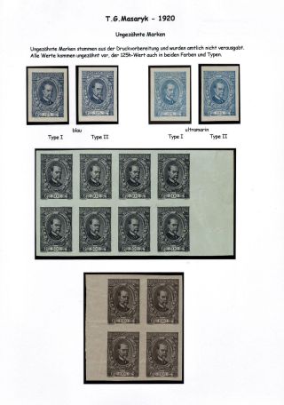 ČESKOSLOVENSKO 1920-1923, KNIHTISKOVÁ VYDÁNÍ – list 21