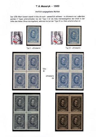 ČESKOSLOVENSKO 1920-1923, KNIHTISKOVÁ VYDÁNÍ – list 22