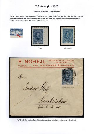 ČESKOSLOVENSKO 1920-1923, KNIHTISKOVÁ VYDÁNÍ – list 24