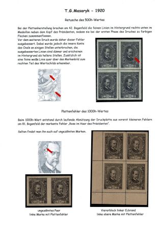 ČESKOSLOVENSKO 1920-1923, KNIHTISKOVÁ VYDÁNÍ – list 25