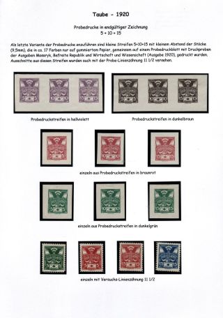 CZECHOSLOVAKIA 1920-1923, TYPOGRAPHY STAMPS ISSUES – sheet 33