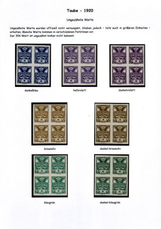 CZECHOSLOVAKIA 1920-1923, TYPOGRAPHY STAMPS ISSUES – sheet 38