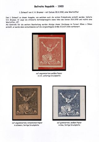CZECHOSLOVAKIA 1920-1923, TYPOGRAPHY STAMPS ISSUES – sheet 50
