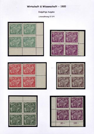CZECHOSLOVAKIA 1920-1923, TYPOGRAPHY STAMPS ISSUES – sheet 112
