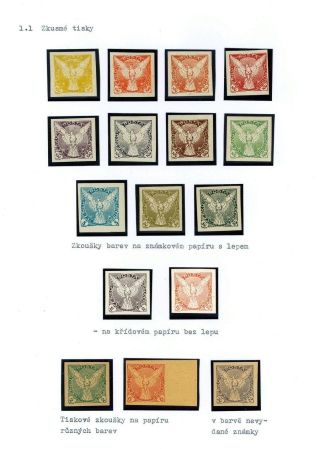 CZECHOSLOVAKIA - NEWSPAPER STAMPS 1918-1920 – sheet 3