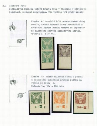 CZECHOSLOVAKIA - NEWSPAPER STAMPS 1918-1920 – sheet 6