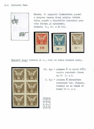 CZECHOSLOVAKIA - NEWSPAPER STAMPS 1918-1920 – sheet 7