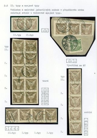 CZECHOSLOVAKIA - NEWSPAPER STAMPS 1918-1920 – sheet 9