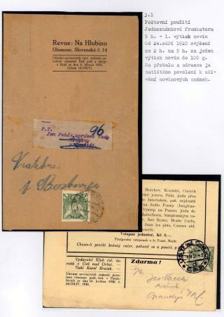 ČSR I - NOVINOVÉ 1918-1920 – list 19