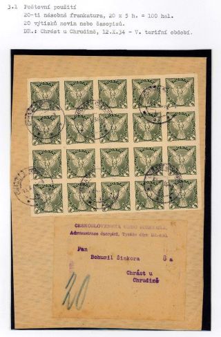 ČSR I - NOVINOVÉ 1918-1920 – list 27
