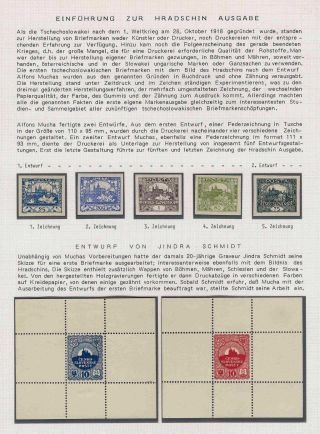 ČESKOSLOVENSKO - VYDÁNÍ HRADČANY – list 3