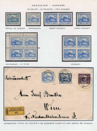 ČESKOSLOVENSKO - VYDÁNÍ HRADČANY – list 34