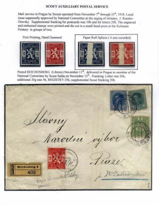 CZECHOSLOVAKIA - THE FIRST REPUBLIC (1918-1939) – sheet 5