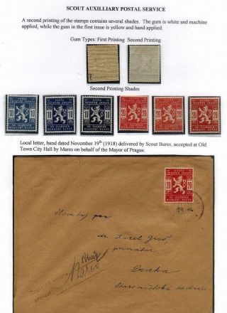 CZECHOSLOVAKIA - THE FIRST REPUBLIC (1918-1939) – sheet 6