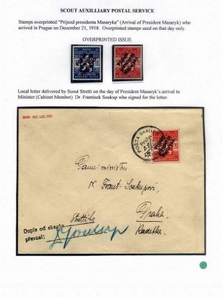 CZECHOSLOVAKIA - THE FIRST REPUBLIC (1918-1939) – sheet 8
