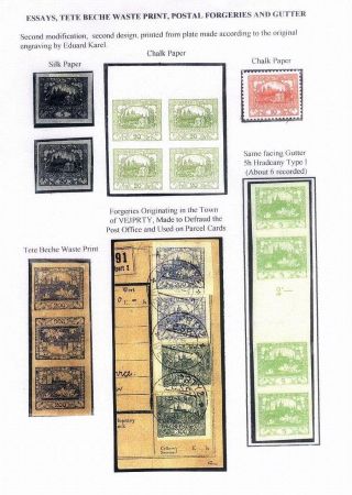 CZECHOSLOVAKIA - THE FIRST REPUBLIC (1918-1939) – sheet 9