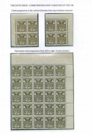 CZECHOSLOVAKIA - THE FIRST REPUBLIC (1918-1939) – sheet 57
