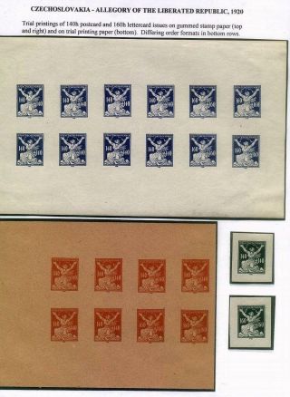 CZECHOSLOVAKIA - THE FIRST REPUBLIC (1918-1939) – sheet 58